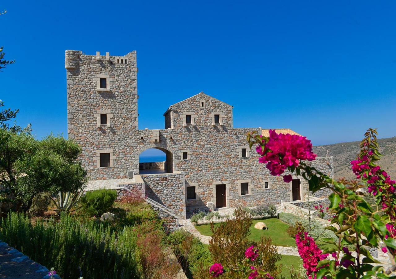 Focalion Castle Luxury Suites Pírgos Dhiroú エクステリア 写真