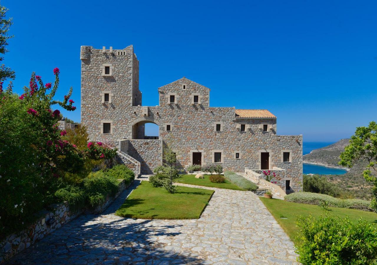 Focalion Castle Luxury Suites Pírgos Dhiroú エクステリア 写真