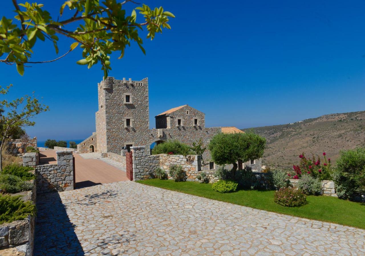 Focalion Castle Luxury Suites Pírgos Dhiroú エクステリア 写真