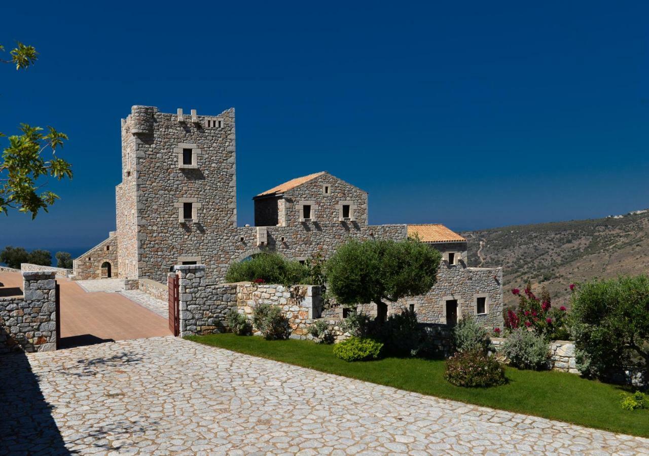 Focalion Castle Luxury Suites Pírgos Dhiroú エクステリア 写真